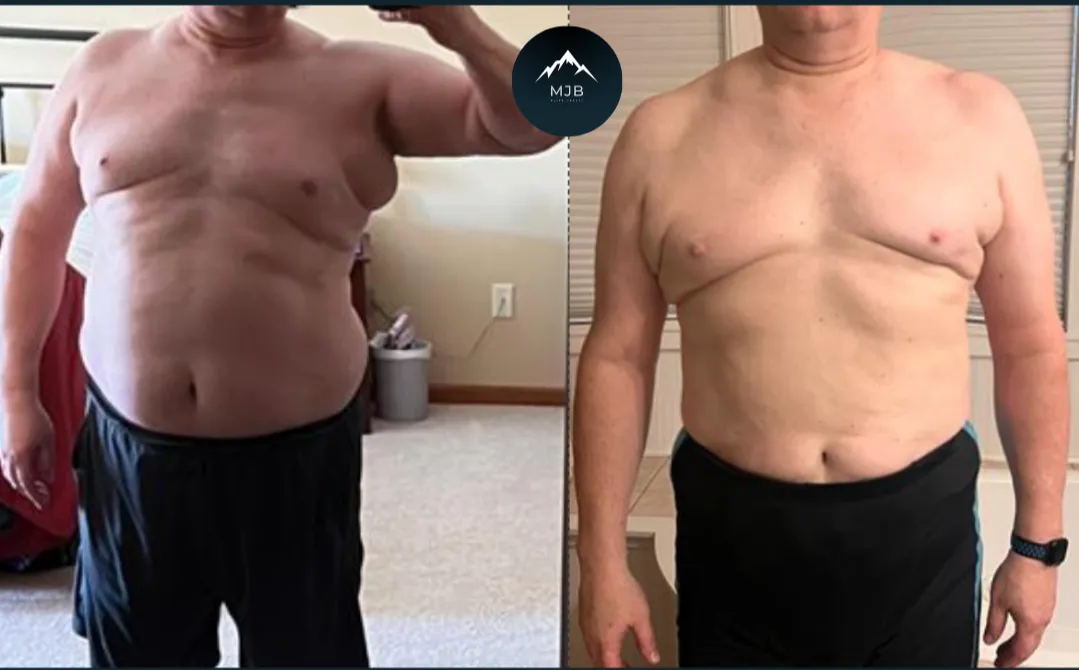 Mike, lost 40lbs in 6 months while attending grad school