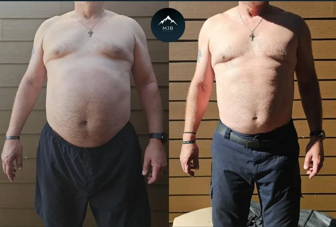 Rich, LOST 40LBS AND 8% BODY FAT IN 5 MONTHS